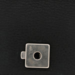 Pebbled Calfskin Small Dionysus Shoulder Bag Black