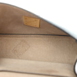 Suede Smooth Calfskin Mini Drew Shoulder Bag Cloudy Blue
