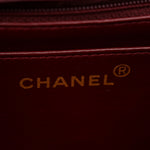 Lambskin Quilted Small Single Flap Navy