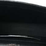 Grain De Poudre Textured Mixed Matelasse Triquilt Small Monogram Monochrome Satchel Black