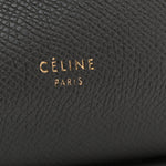 Grained Calfskin Mini Belt Bag Grey