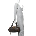 Calfskin Medium Paddington Satchel Chocolate