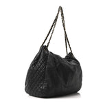 Vinyl XL Rock and Chain Flap Black