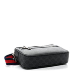Soft GG Supreme Monogram Web Belt Bag Black Grey