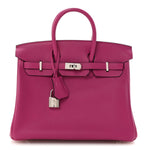 Swift Birkin 25 Rose Pourpre
