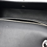 Shiny Alligator Mini Rectangular Flap Black