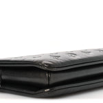 Lambskin Embossed Monogram Coussin PM Anthracite