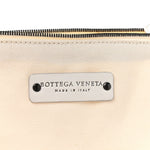 Nappa Intrecciato Canvas Fringe Maltinto Tote White
