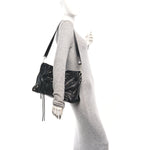 Agneau Arena Silver Hardware Medium Le City Black