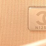 Caviar Quilted Wallet on Chain WOC Beige