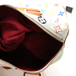 Monogram Multicolor Speedy 30 White