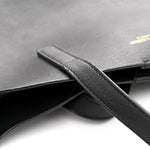 Calfskin Toy Shopping Tote Black