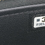 Lambskin Quilted Pick Me Up Vanity Case Black