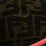 Fabric Jacquard FF 1974 Roma Armor Mini Baguette Tobacco Moro Fuxia Fluo