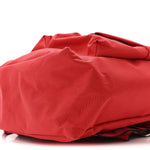 Canvas Quote Backpack Red White