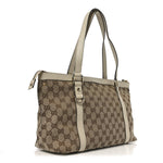 Monogram Medium Abbey Tote Off White