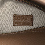 Soft Grained Calfskin Mini Puzzle Edge Toffee