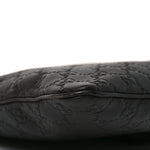Guccissima Medium Flat Messenger Bag Black