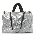 Econyl Monogram Pillow Giant Onthego GM Silver