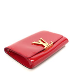 Patent Louise Clutch Rose Indien