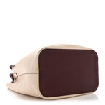 Calfskin Lockme Bucket Soie Quartz Calla
