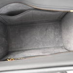 Baby Drummed Calfskin Micro Luggage Kohl