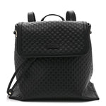 Microguccissima Drawstring Backpack Black