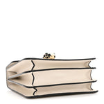 Calfskin Serpenti Forever Top Handle White