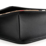 Derby Calfskin House Check Mackford Crossbody Bag Black