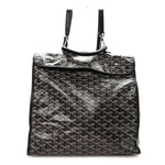 Goyardine Saint Leger Soft Briefcase Backpack Black