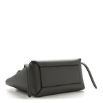 Grained Calfskin Nano Belt Bag Grey