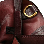 Suede Small Spin Tote Deep Violine