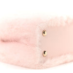 Mink Calfskin Goatskin Capucines Mini Rosewater Pink