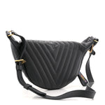 Calfskin Quilted New Wave Bumbag Black