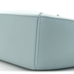 Calfskin Small Puzzle Bag Aquamarine