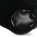 Lambskin Gabby Mini Bucket Bag Black
