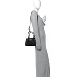 Calfskin Small Medusa '95 Tote Bag Black