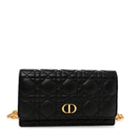 Supple Calfskin Caro Belt Bag Black