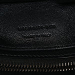 Calfskin Y Quilted Monogram Monochrome Small Loulou Chain Satchel Black
