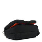 Nylon Medium Goya Puffer Bag Black