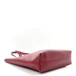 Calfskin Medium Shopping Tote Bordeaux