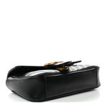 Calfskin Matelasse Mini GG Marmont Shoulder Bag Black