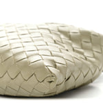 Calfskin Intrecciato Mini Hop Travertine