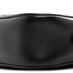 Calfskin Matelasse Mini GG Marmont Chain Shoulder Bag Black