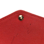 Empreinte Pochette Felicie Chain Wallet Marine Rouge