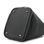 Taurillon Clemence Picotin Lock 22 MM Black