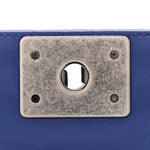 Calfskin Quilted Medium Boy Flap Blue