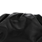 Smooth Butter Calf The Pouch Oversized Clutch Black