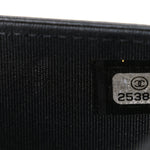 Lambskin Camellia Studded Wallet on Chain WOC Black