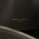 Shiny Calfskin Le 37 Bucket Bag Deep Musk